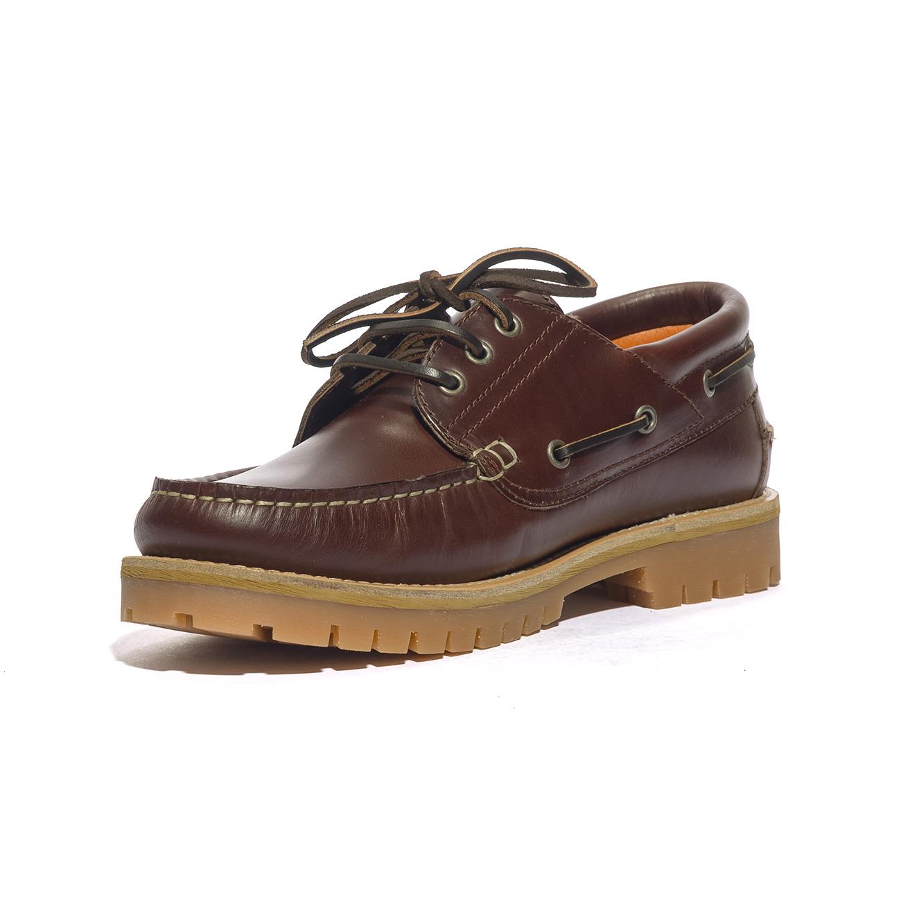 LUMBERJACK 102217659 BRUNELLO Scarpa da barca Uomo 