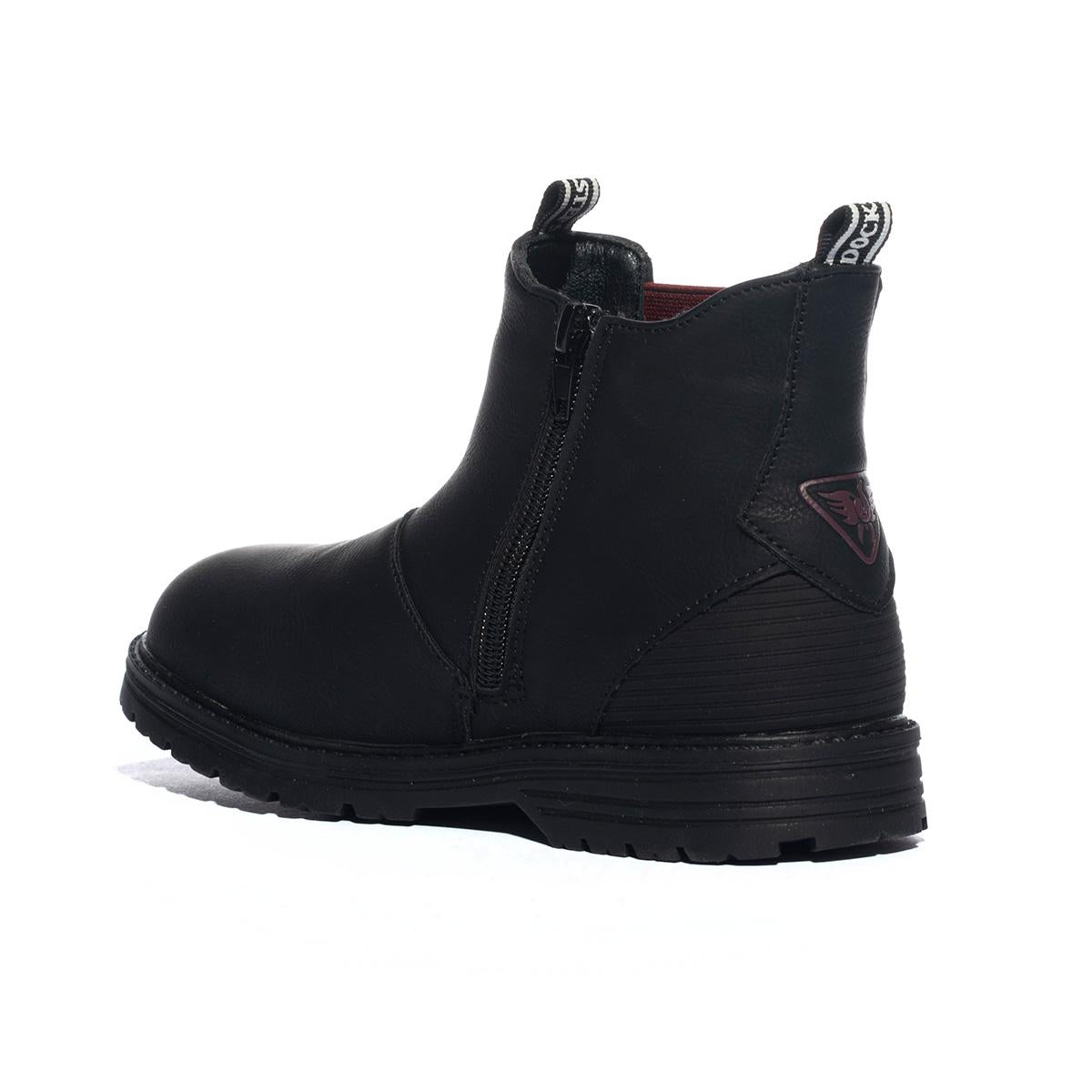 DOCKSTEPS DSJ000402000 BLACK RED Stivaletti Bambino 