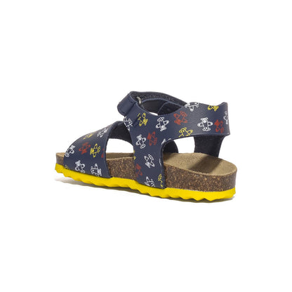 GEOX B922QA 4 NAVY YELLOW   C4054 Sandali Bambino 