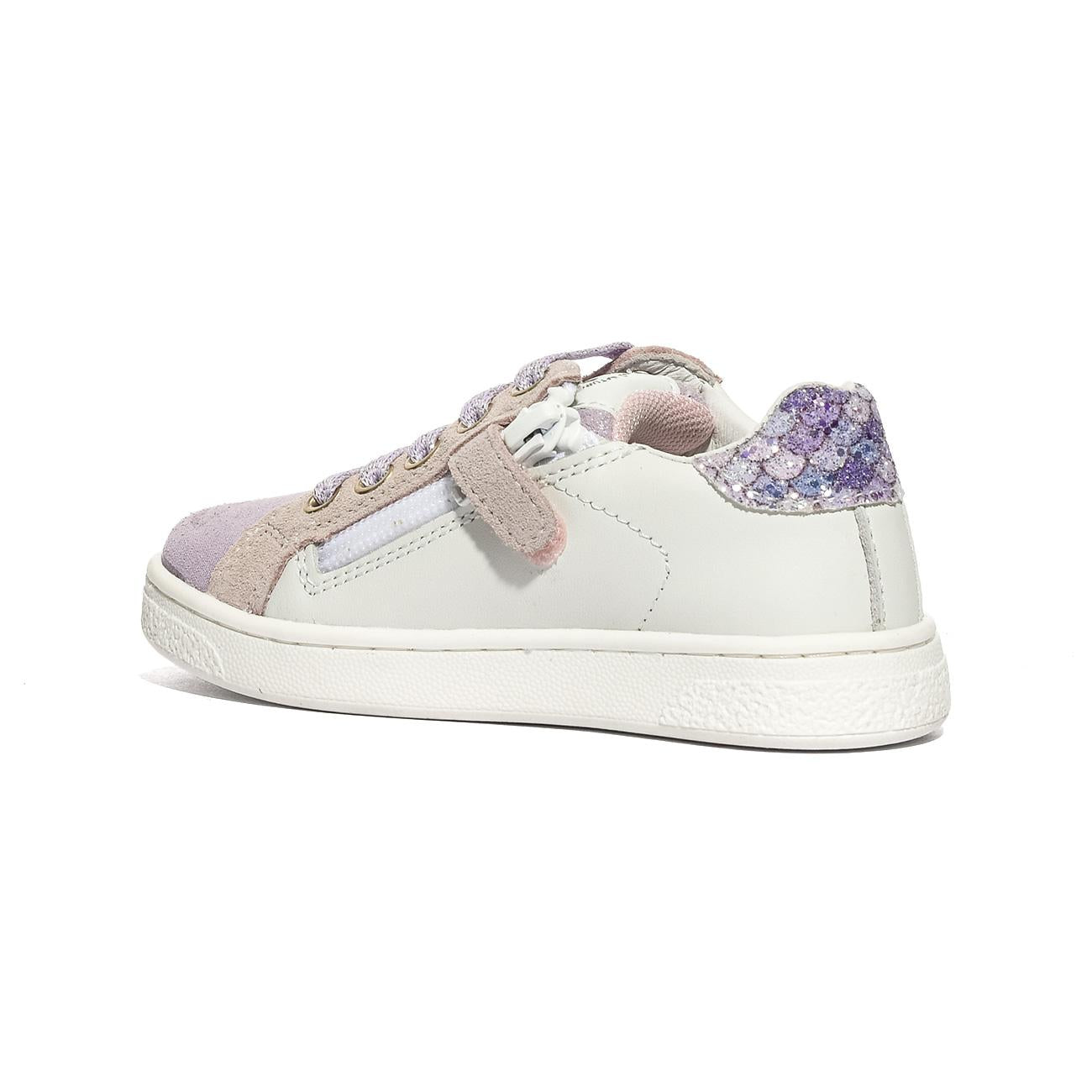 NATURINO 0012017502.38.1I29 LILAC.WHITE Sneakers Bambina 