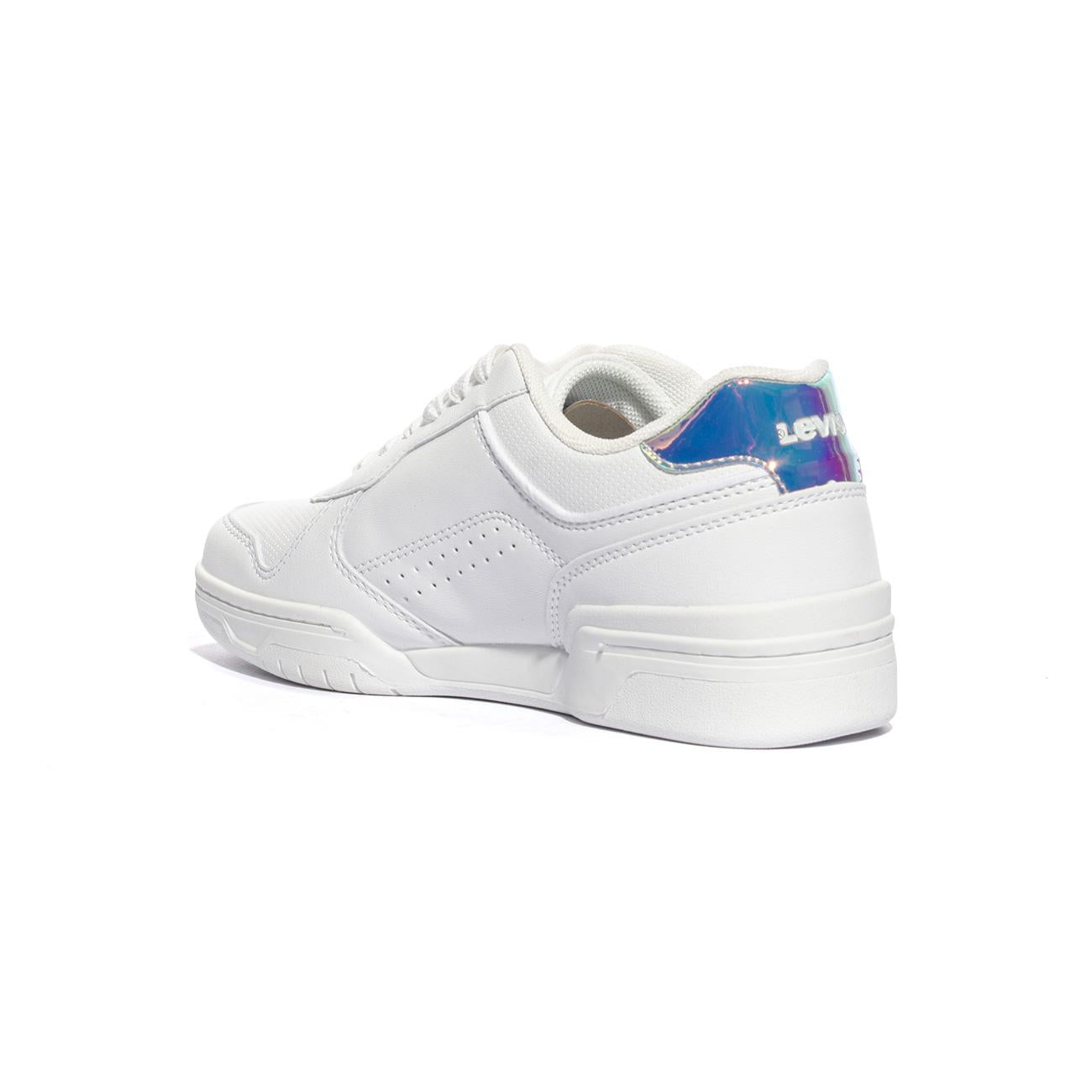 LEVI'S VDER0025S 2924 WHITE MIRROR Sneakers Bambino 