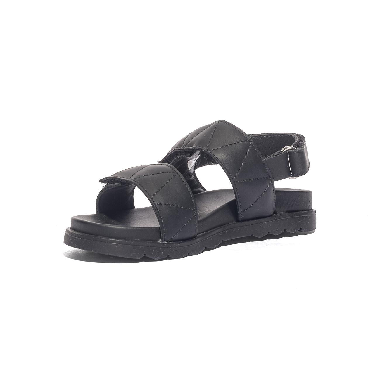 NATURINO 0010503198.01.0A01 BLACK Sandali Bambina 