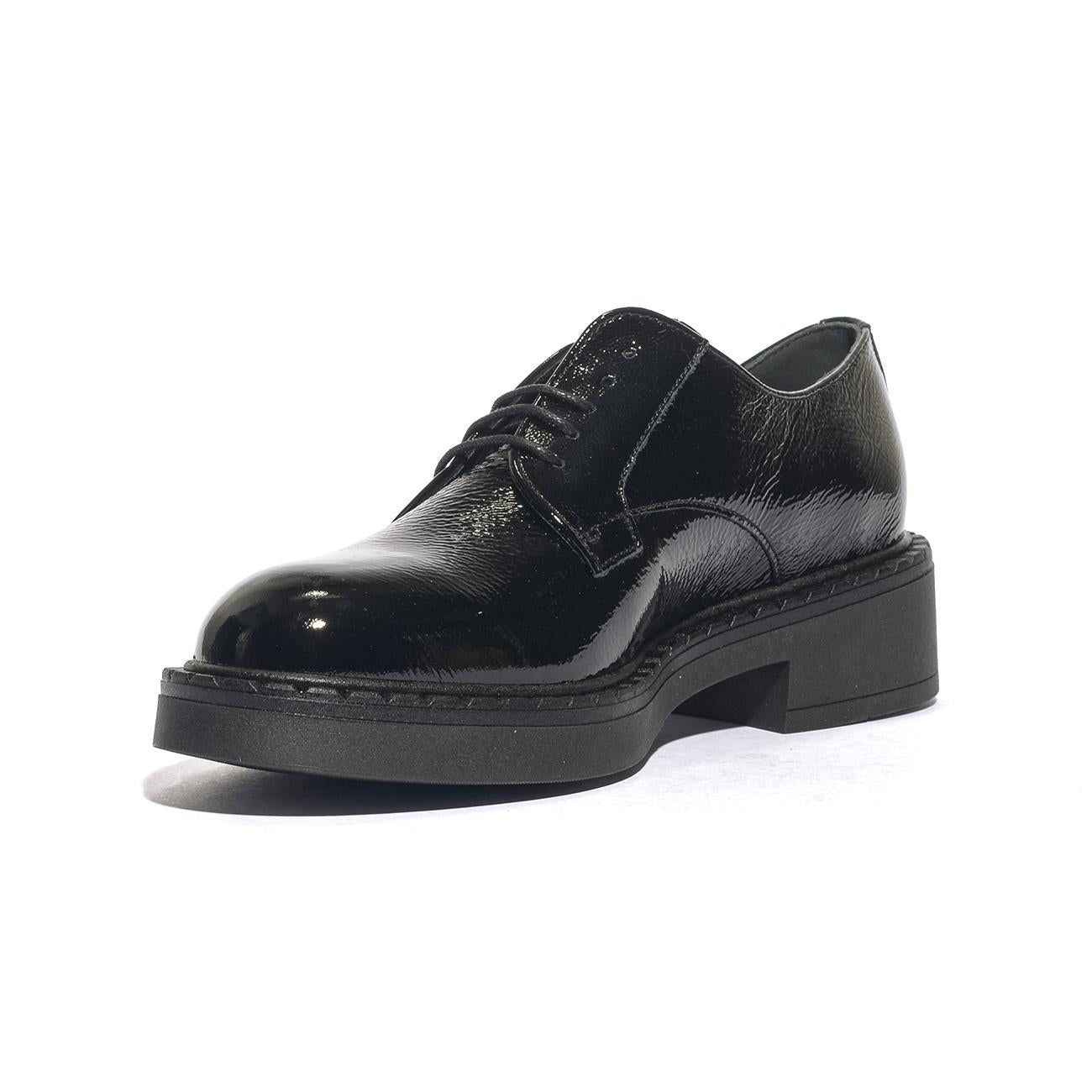 FRAU 97U1 NERO Stringate Donna 