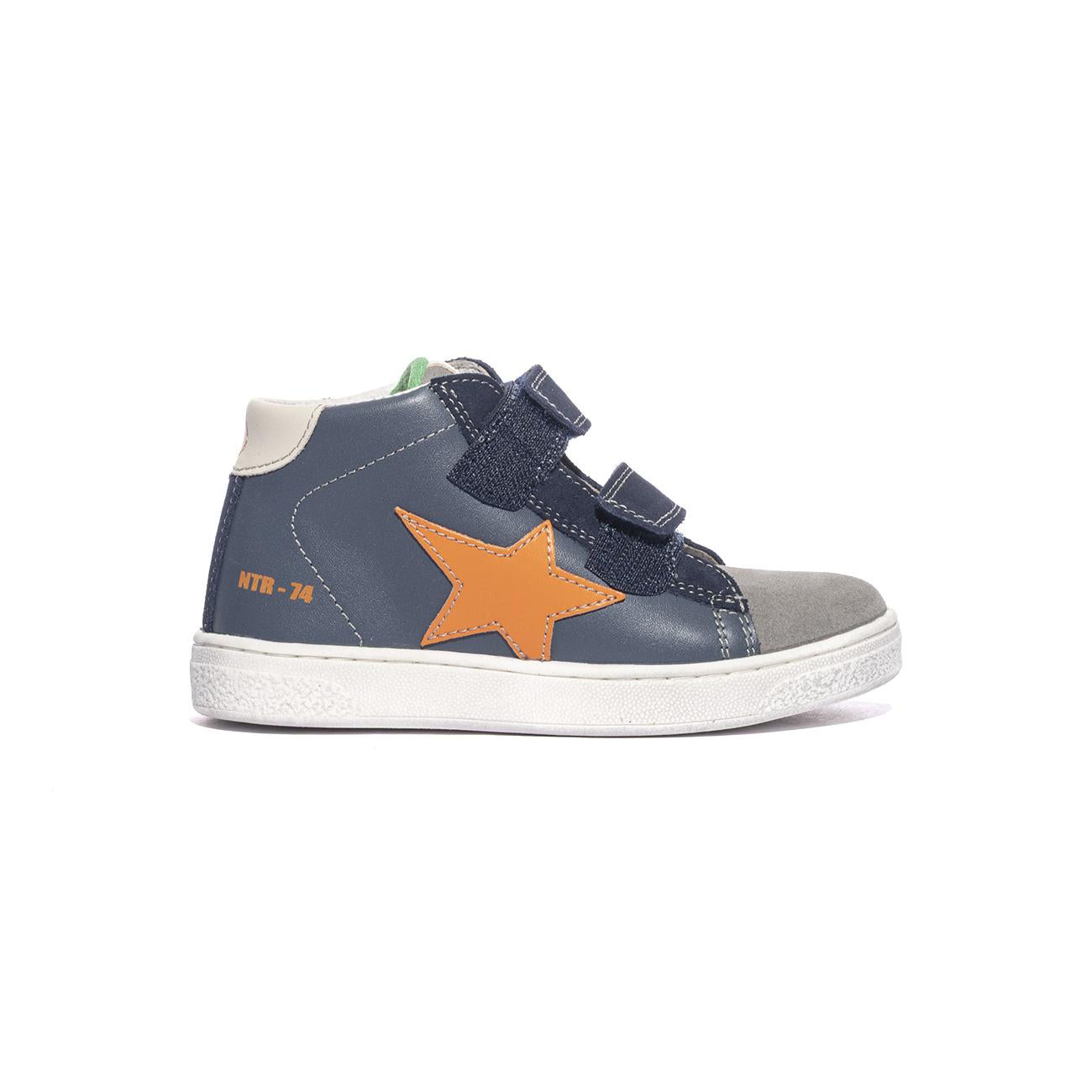 NATURINO 0012017857.17.1B10 GREY NAVY Sneakers Bambino 