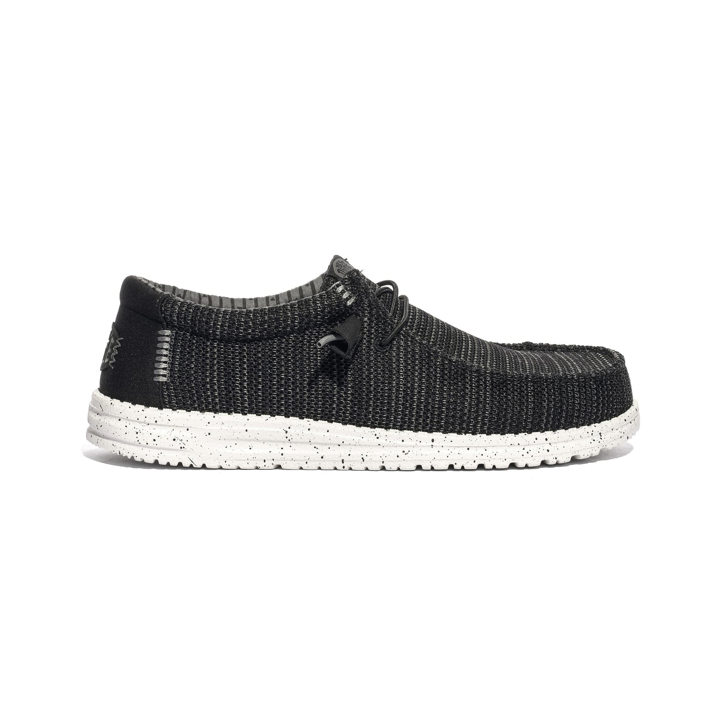 HEY DUDE HD.41898 Black White Slip-on Uomo 