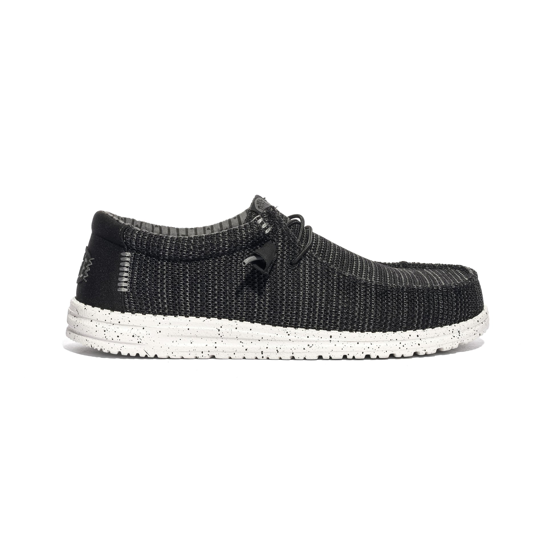 HEY DUDE HD.41898 Black White Slip-on Uomo 