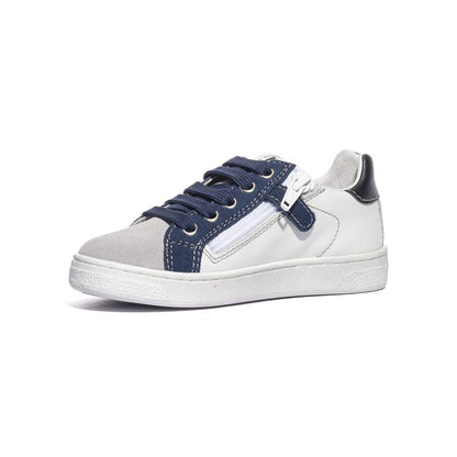 Sneakers Naturino Pinn Bianche 0012017502.05.1N94WHITE GREY AZURE NATURINO