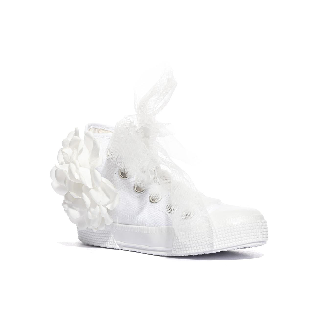 DXO C88F BIANCO FIOCCO Sneakers Bambina 