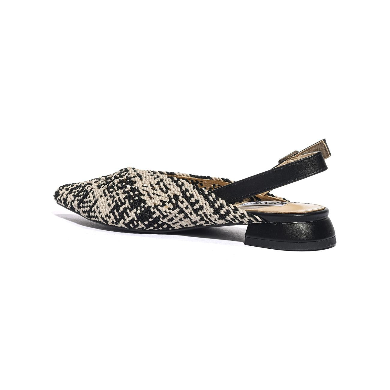 KEYS K10660 BLACK BEIGE Ballerine Donna 