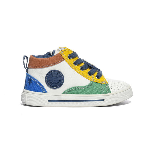 FALCOTTO 0012019054.02.1N17 WHITE YELLOW Sneakers Bambino 