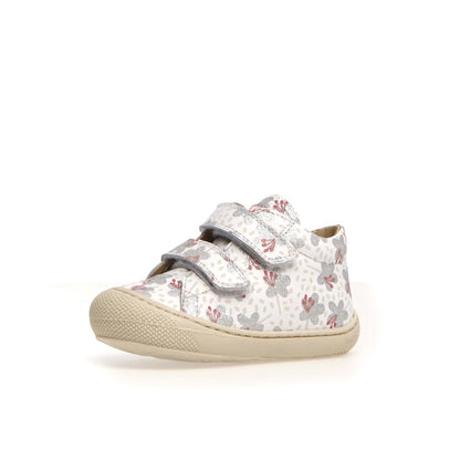 NATURINO 0012012904-U6-1N02 WHITE-SILVER Sneakers Bambina 