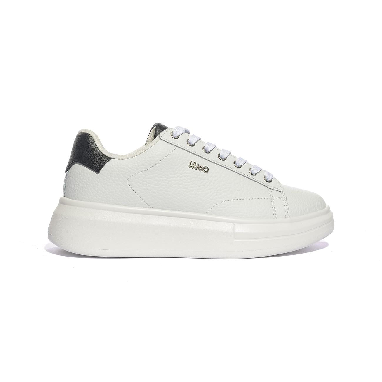 LIUJO BF5059PX748S1005 WHITE BLACK Sneakers Donna 