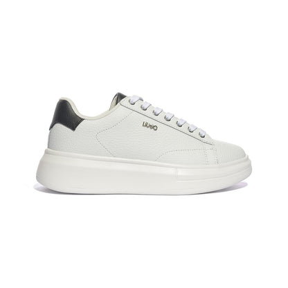 LIUJO BF5059PX748S1005 WHITE BLACK Sneakers Donna 