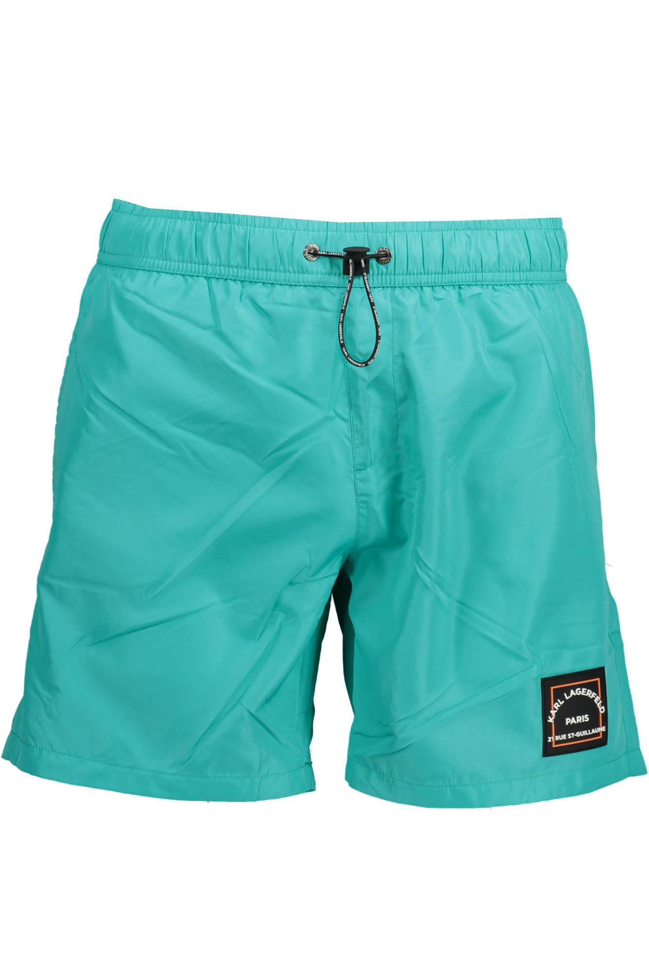 KARL LAGERFELD KL22MBM01_A9EA723_VERDECERAM Verde Costumi Uomo 