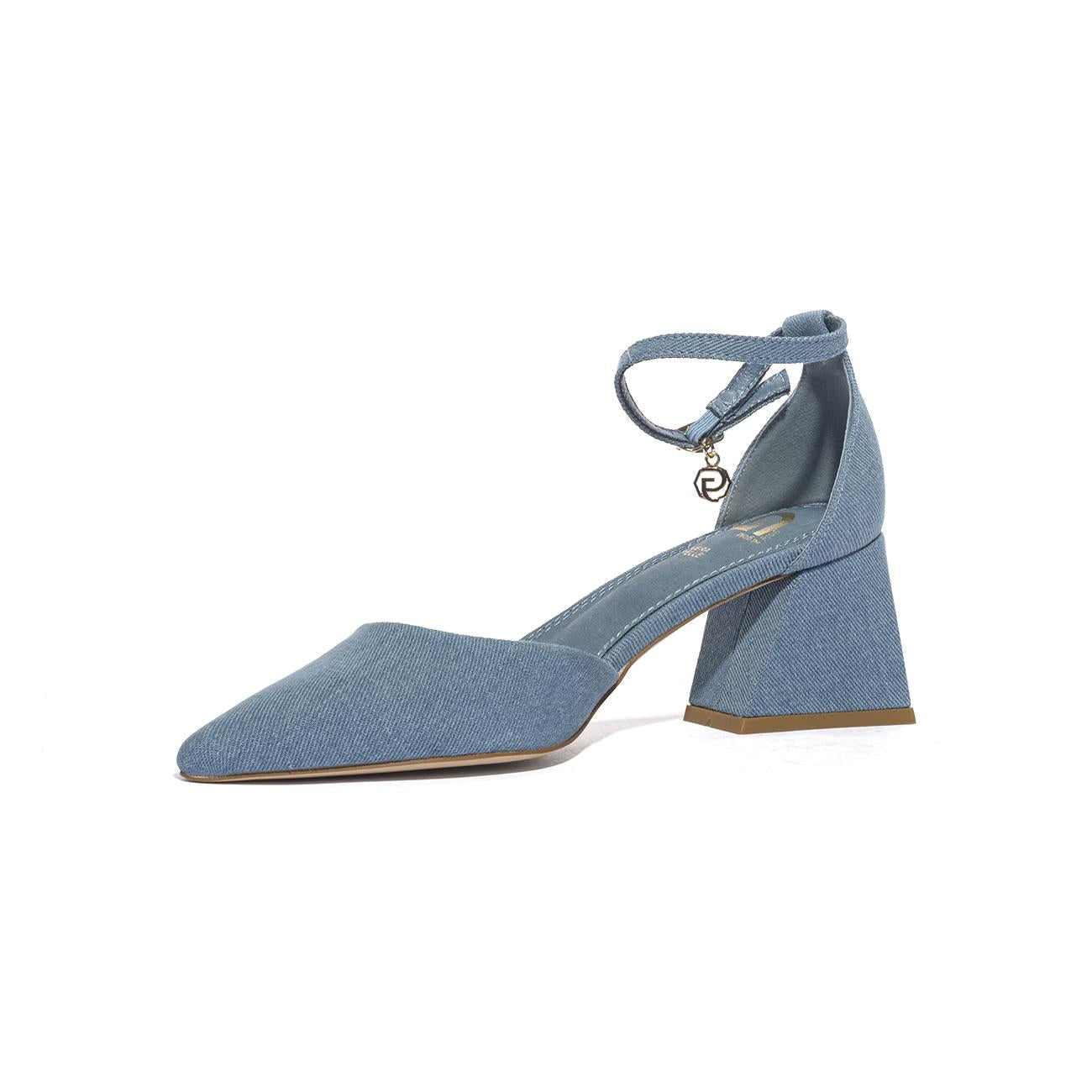 GOLD & GOLD GY365 NAVY Decollete Donna 