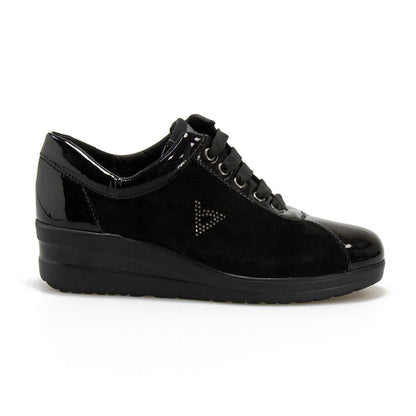 VALLEVERDE 36204 SUEDE BLACK Sneakers Donna 