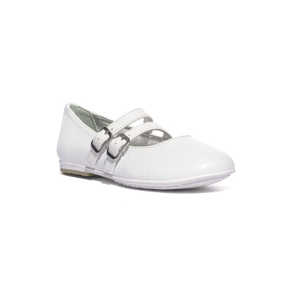 ASSO AG17071 PU WHITE Ballerine Bambina 