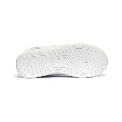 U.S. POLO ASSN. DENNY004 WHI SIL Sneakers Bambina 