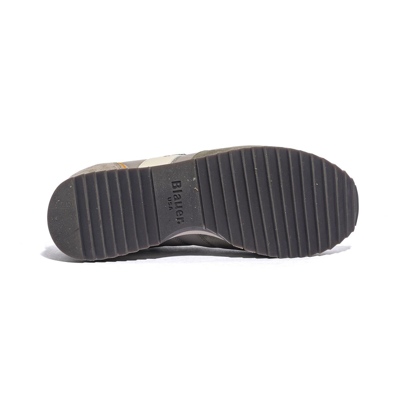 BLAUER S6QUEENS01 NUB MILITARY TAUPE Sneakers Uomo 