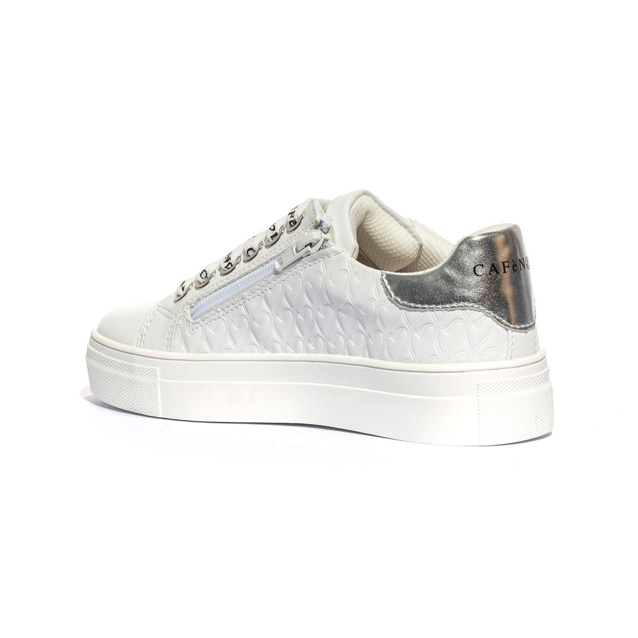 CAFèNOIR C2080 WHITE Sneakers Bambina 