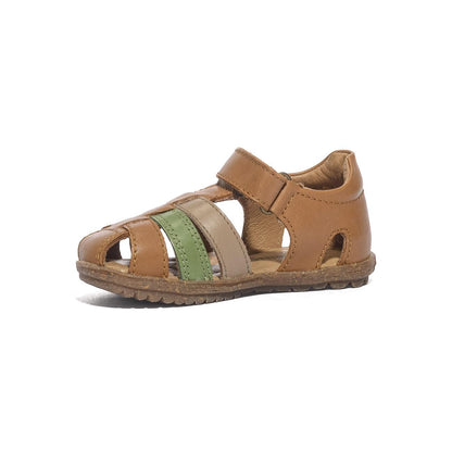 NATURINO 0011500724.01.2D60 COGNAC KAKI Sandali Bambino 