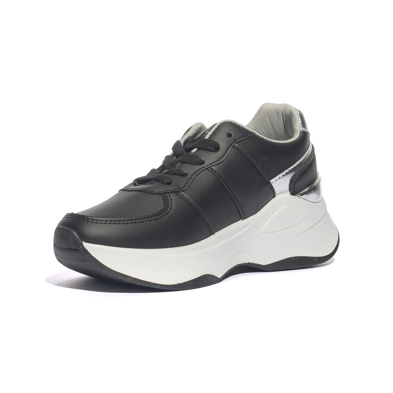 LANCETTI LANC85 BLACK SILVER Sneakers Donna 