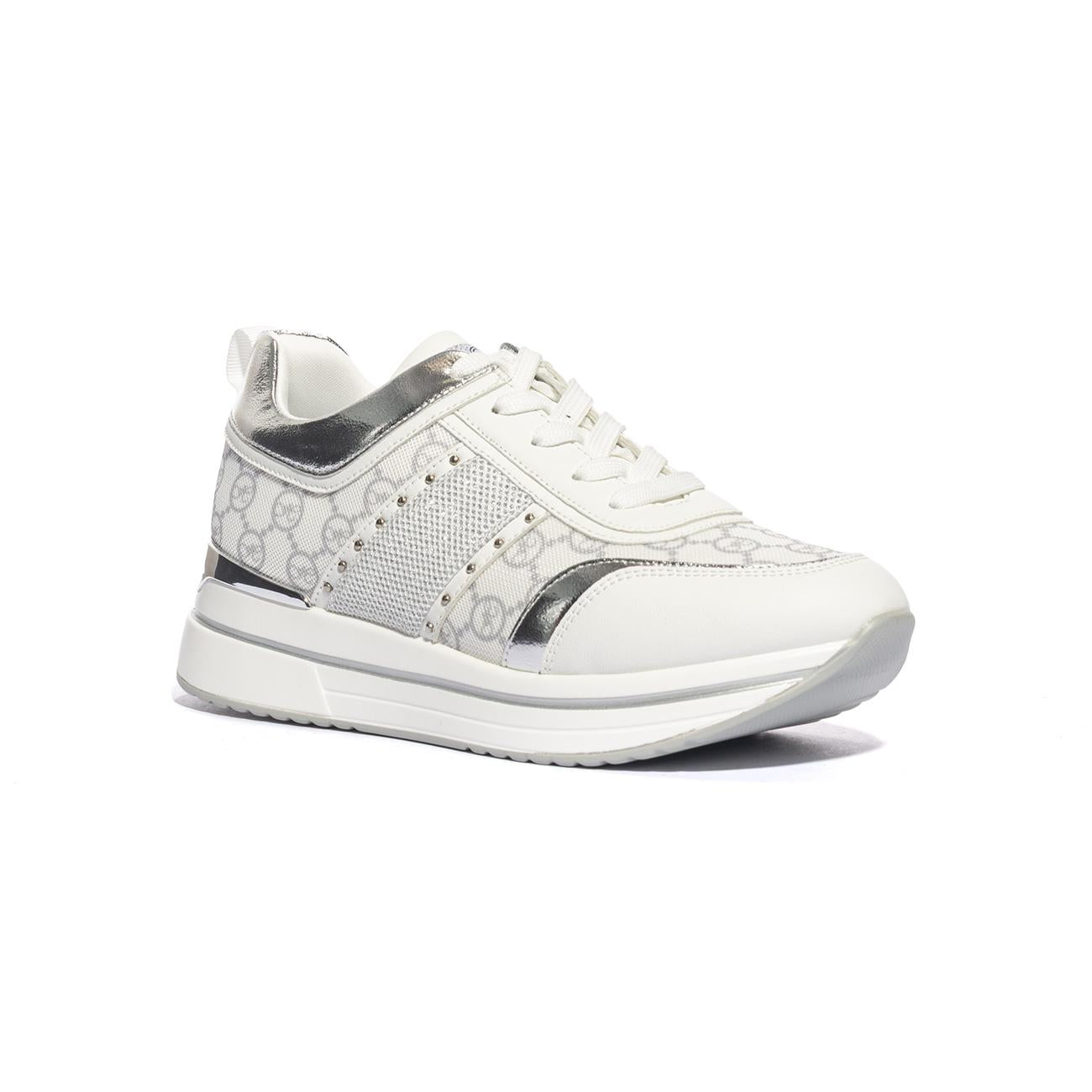 QUEEN HELENA X28-25 SILVER Sneakers Donna 