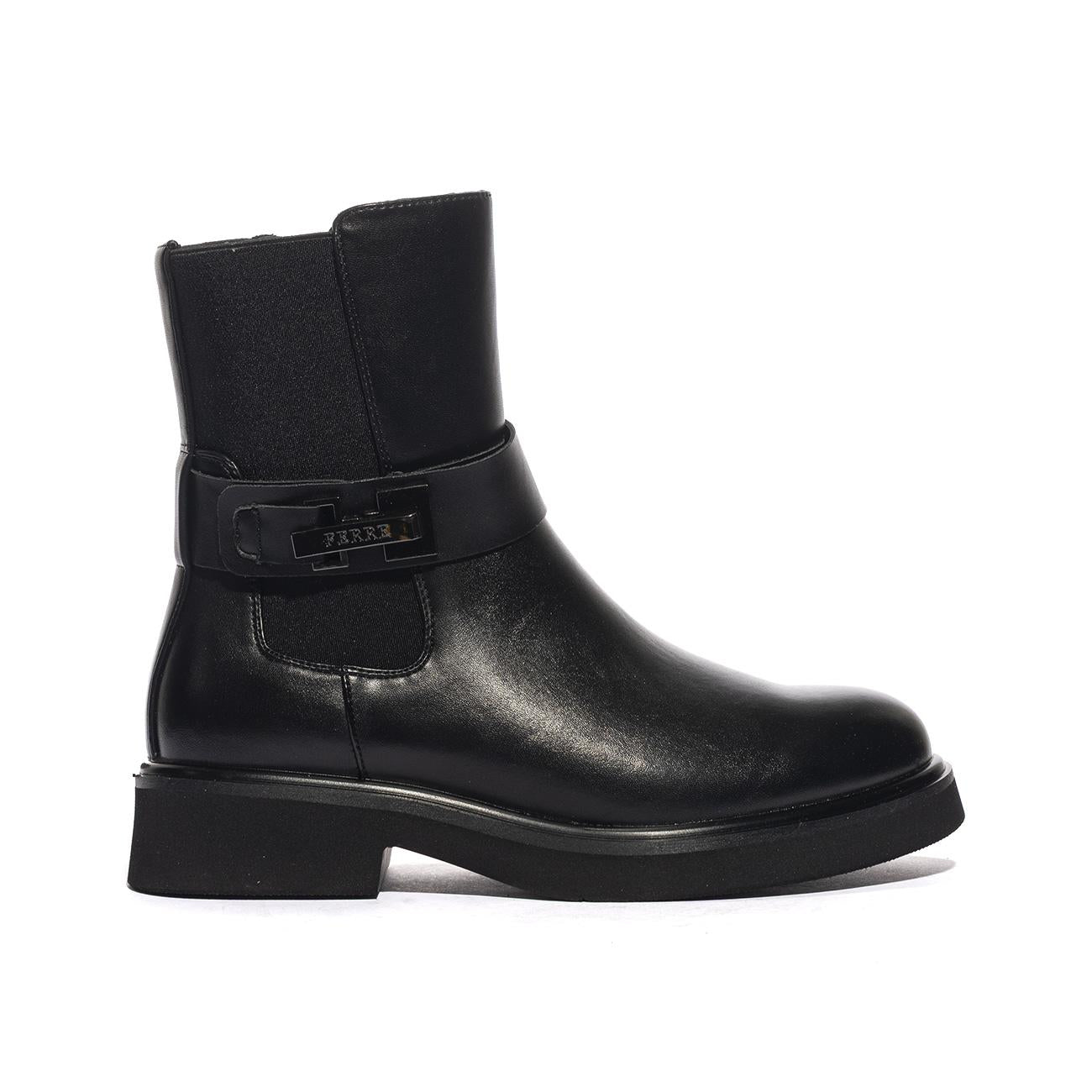 FERRE' F645 BLACK Stivaletti Donna 