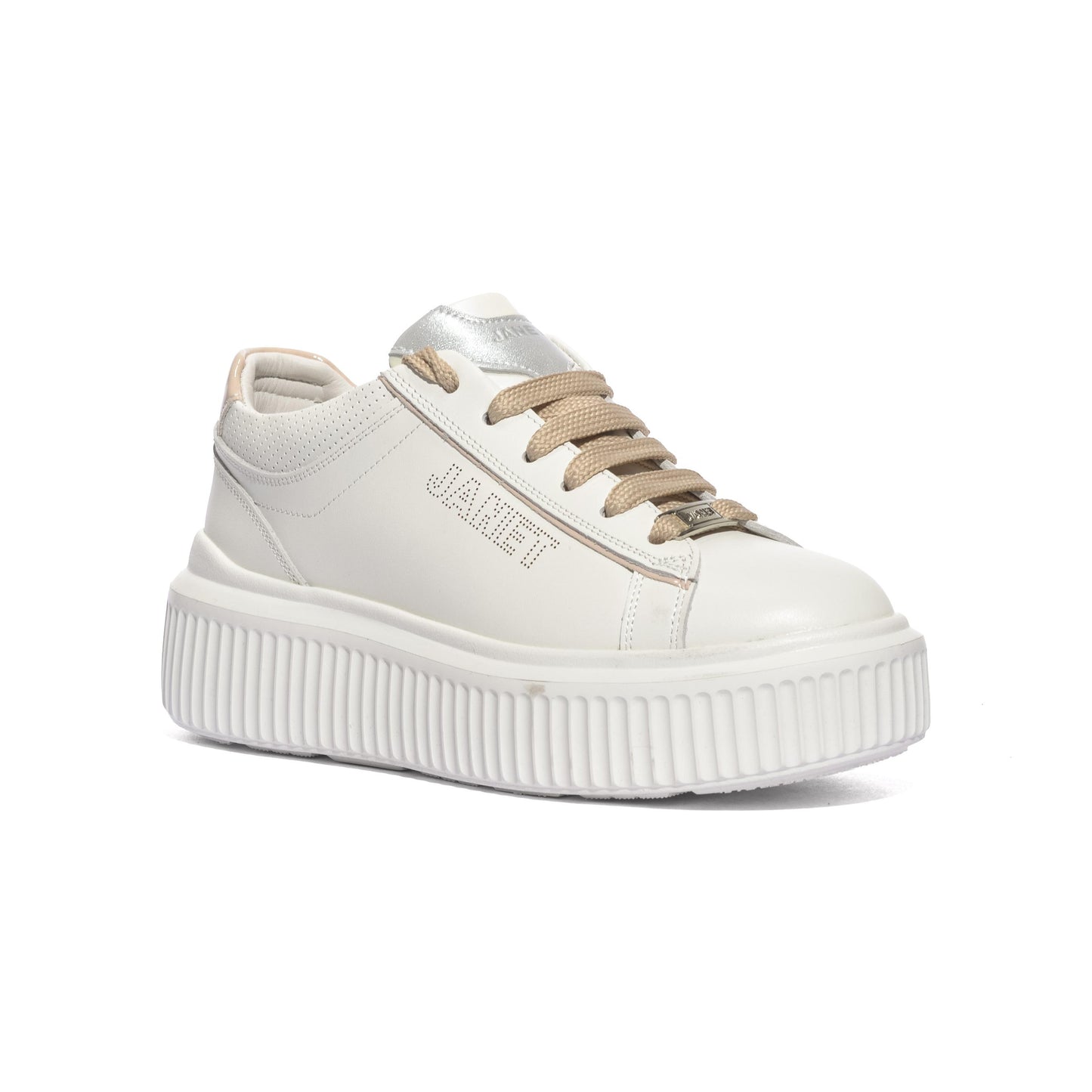 JANET&JANET J-572 WHITE PINK Sneakers Donna 