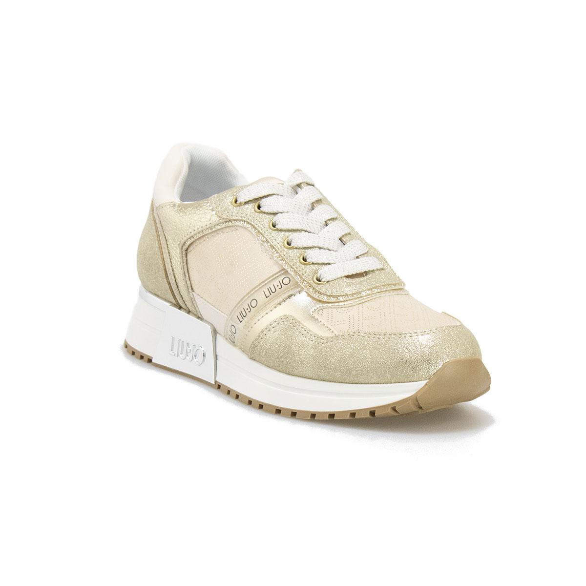 LIUJO 4A2305EX12340957 GOLD Sneakers Donna 