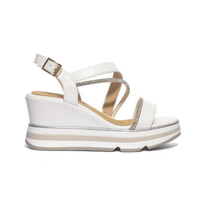 KEYS K12122 WHITEWHITE Sandali Donna 