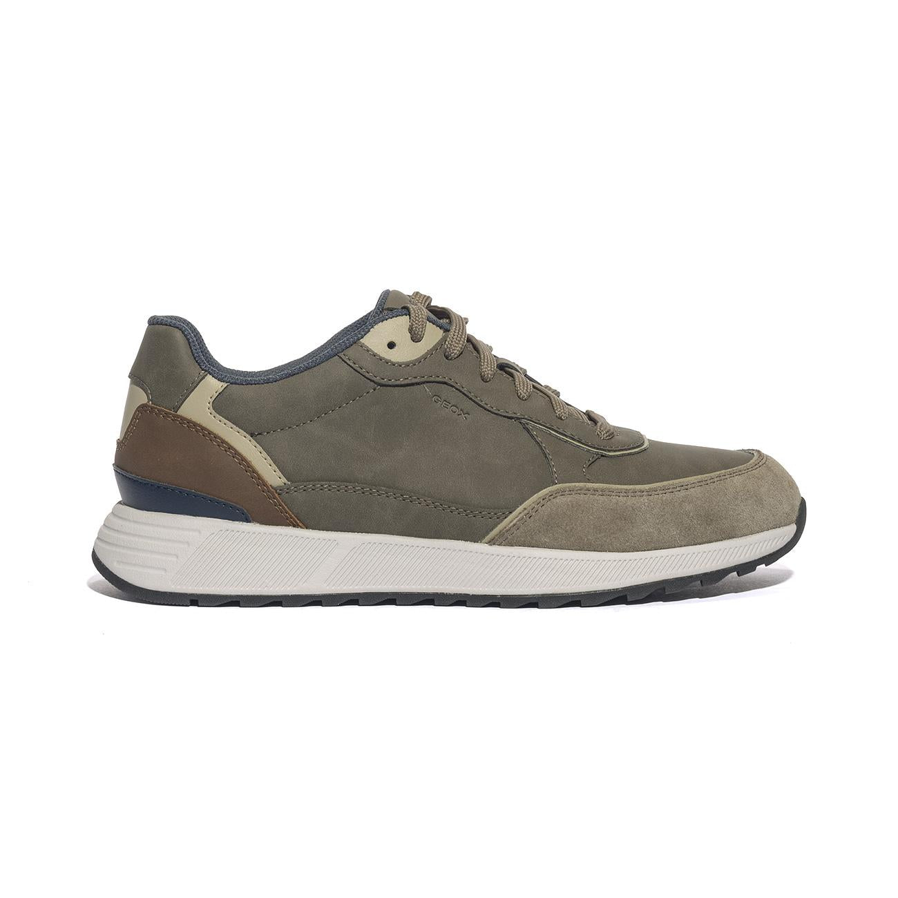 GEOX U55F1B 0EK22 DOVE GREY  C1018 Sneakers Uomo 