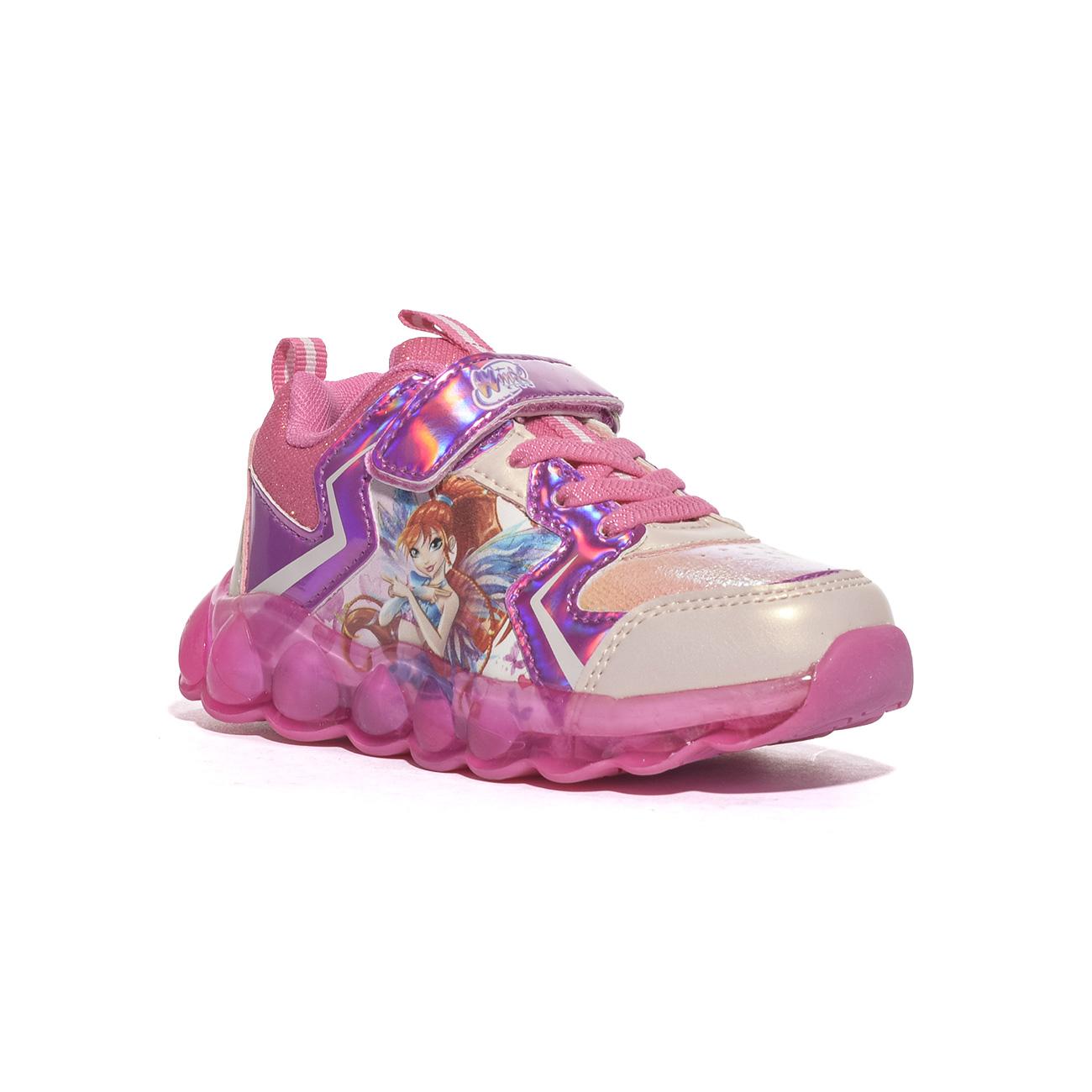 Sneakers Con Luci Rainbow X7210012s Rosa X7210012S_JB030025 RAINBOW