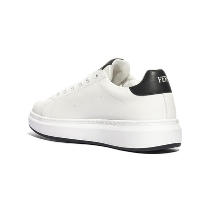 FERRE' FU300 WHITE BLACK Sneakers Uomo 
