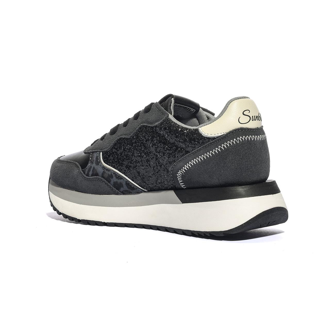 Sneakers Sun68 BIG ALLY GLITTER Nere Z45212NERO SUN 68