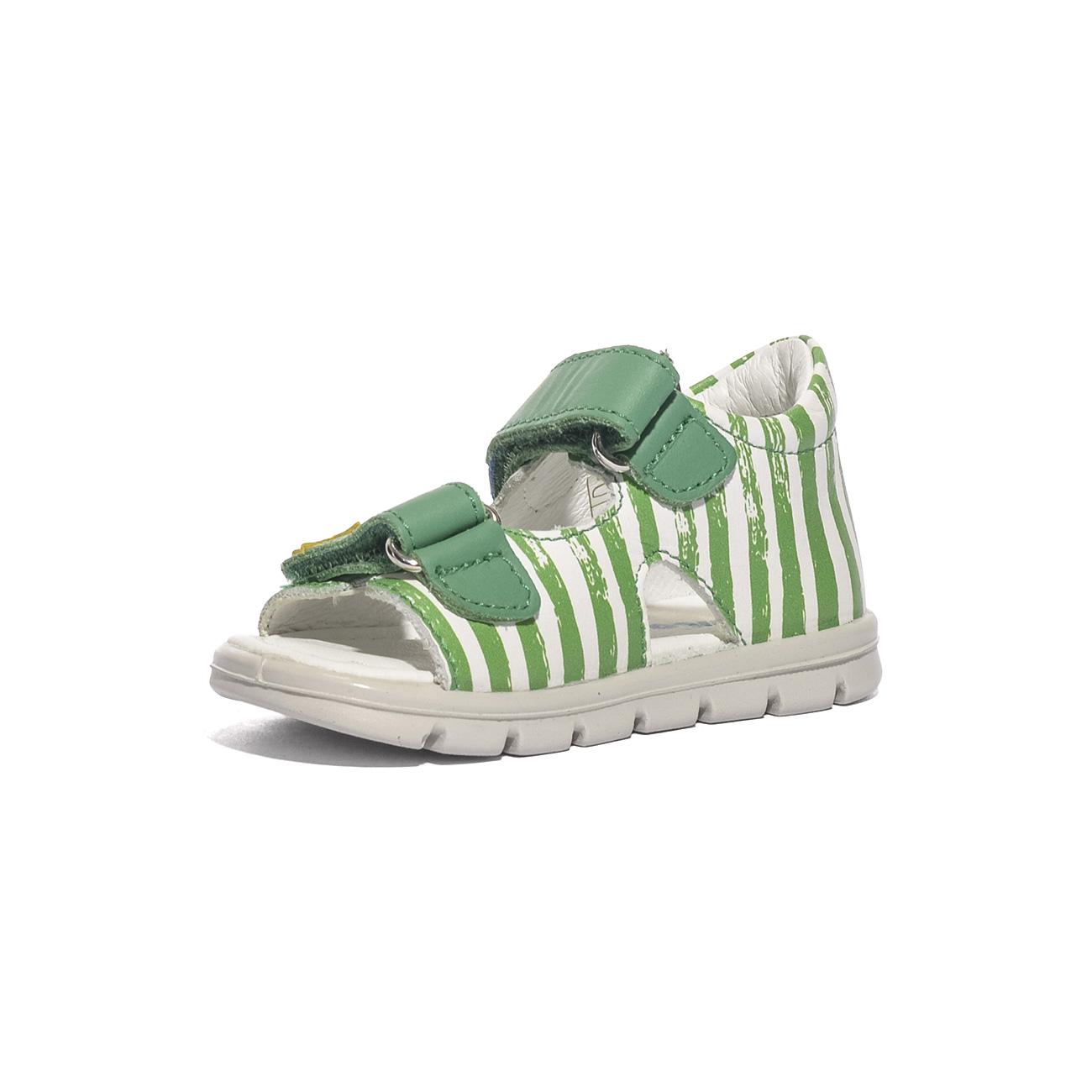 FALCOTTO 0011501113.01.1F28 GREEN WHITE Sandali Bambino 