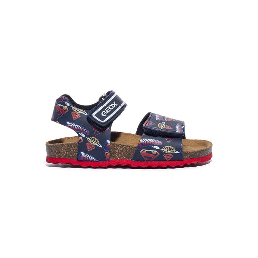 GEOX J658LC 0006A NAVY RED   C0735 Sandali Bambino 
