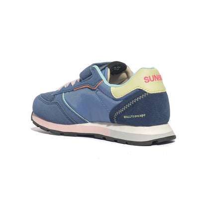 Sneakers Sun68 GIRL'S ALLY COLOR  EXPLOSION (KID) Blu Z34404KAVIO SUN 68