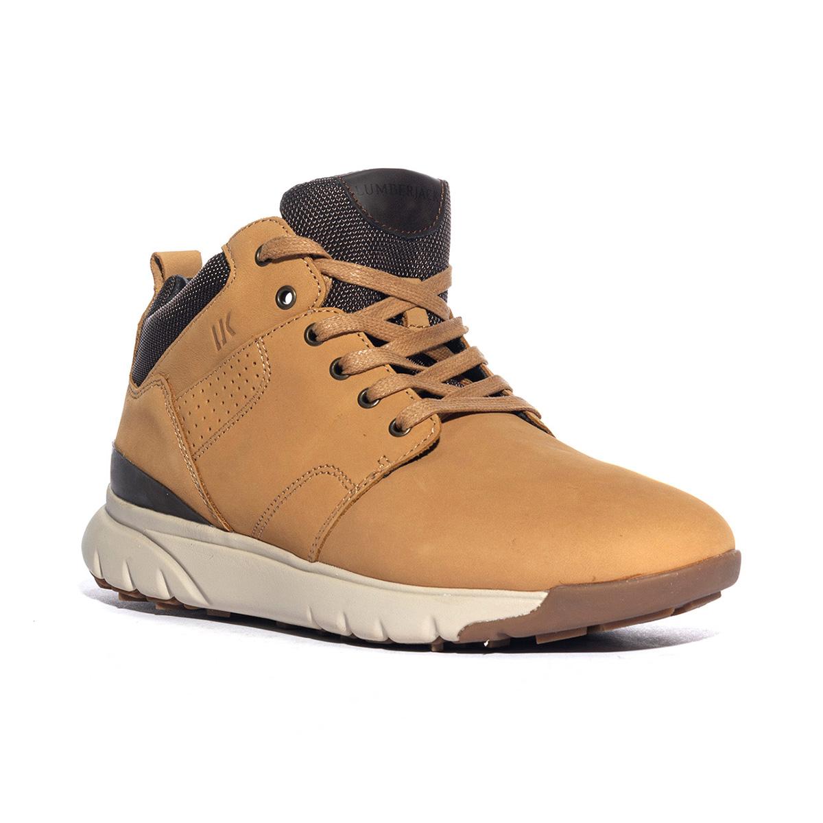 LUMBERJACK SM34503-001 TAN DK BROWN M1146 Polacchine Uomo 