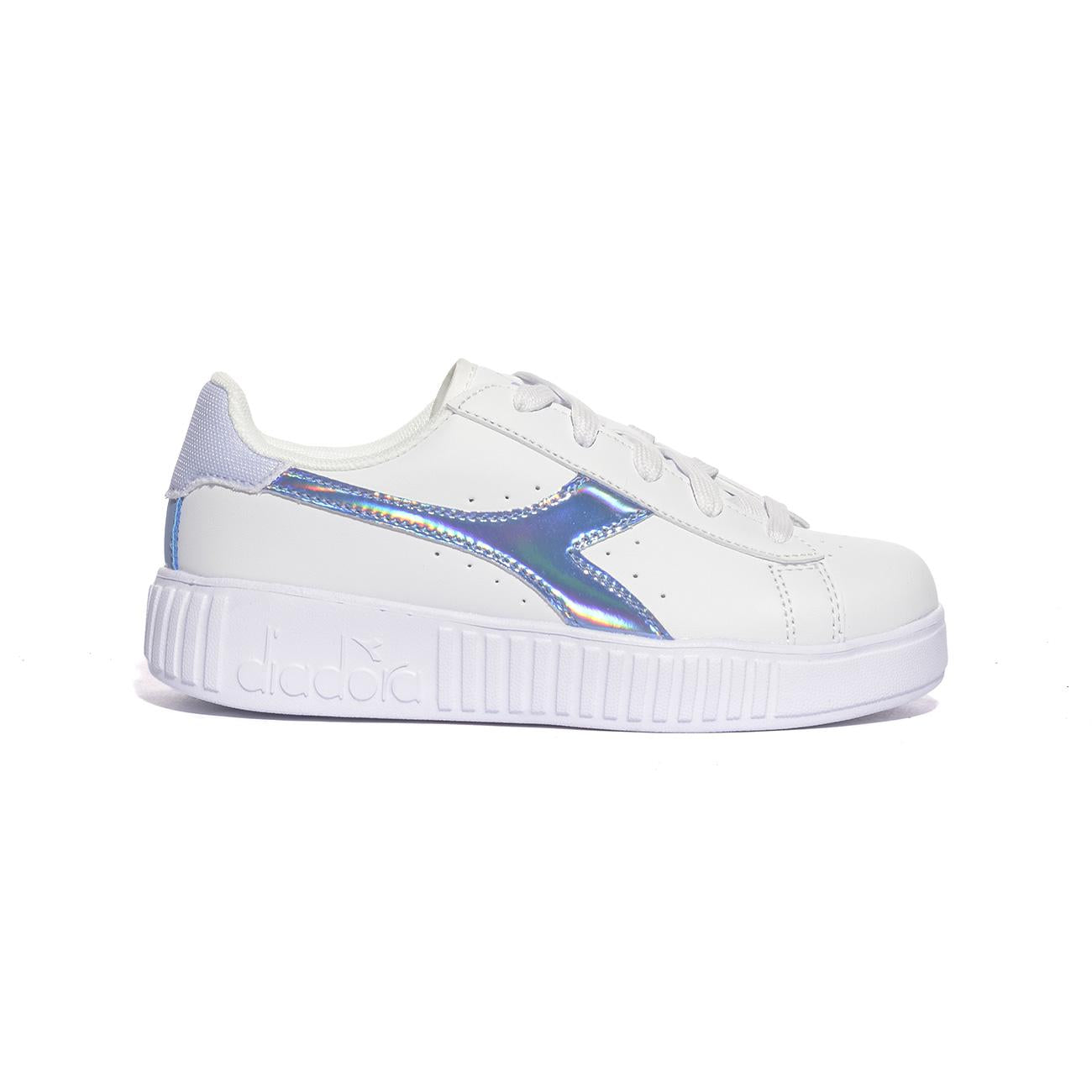 Sneakers Diadora GAME STEP FROST PS Bianche 101182127SKY-BLUE LUSTRE DIADORA