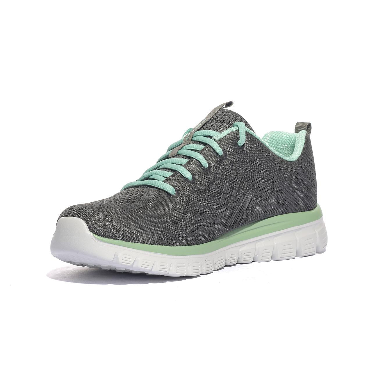 Sneakers Skechers GRACEFUL-GET CONNECTED Grigie 12615CCGR SKECHERS