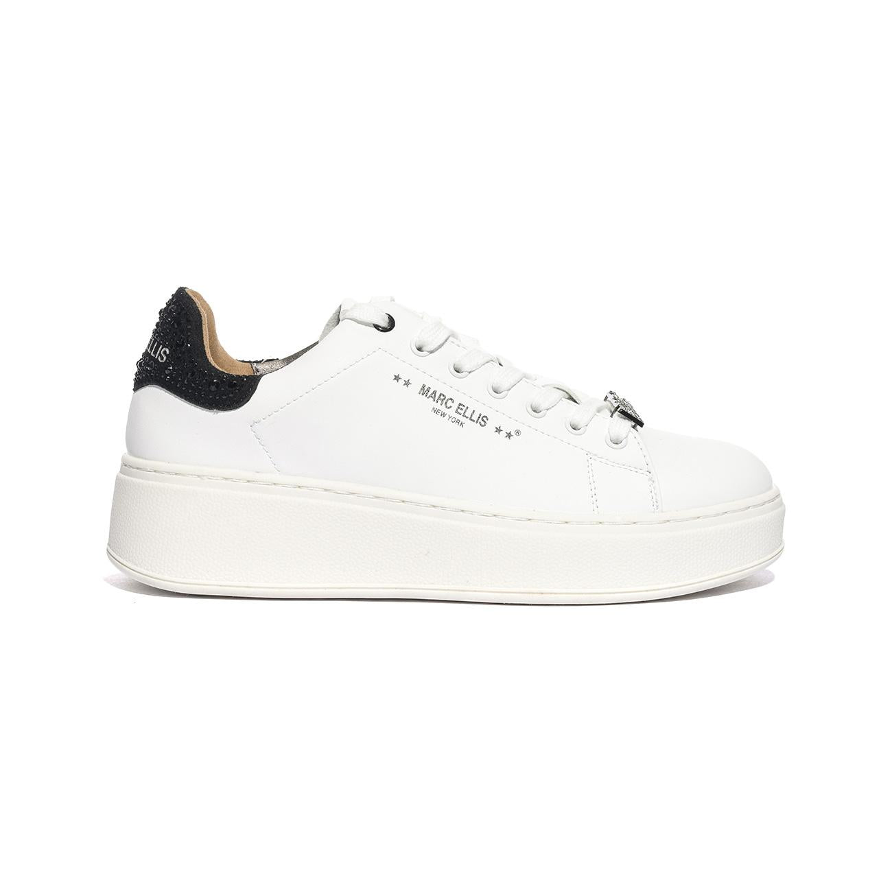MARC ELLIS MAKI305 WHITE BLACK Sneakers Donna 