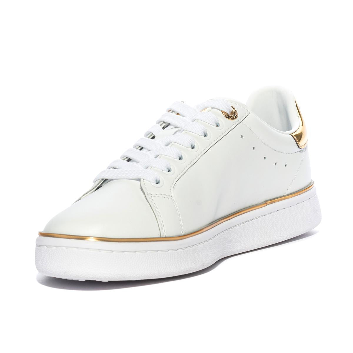 ARMANI X7X009 WHITE GOLD Sneakers Donna 