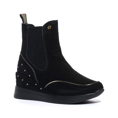 KEYS K6982 BLACK GOLD Stivaletti Donna 