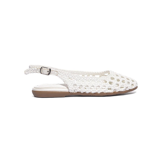 ASSO AG18043 WHITE Ballerine Bambina 
