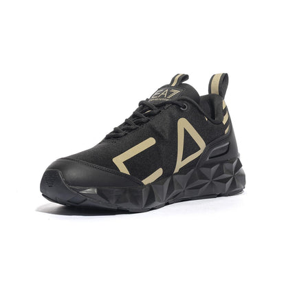 ARMANI X8X217 TRIPLE BLACK GOLD Sneakers Uomo 
