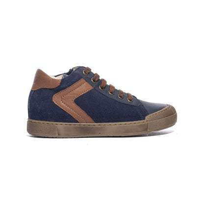 NATURINO 0012015412.01.2C57 NAVY CUOIO Sneakers Bambino 