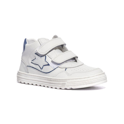 Sneakers Naturino Hess Bianche 0012018618.03.1N06WHITE AZURE NATURINO