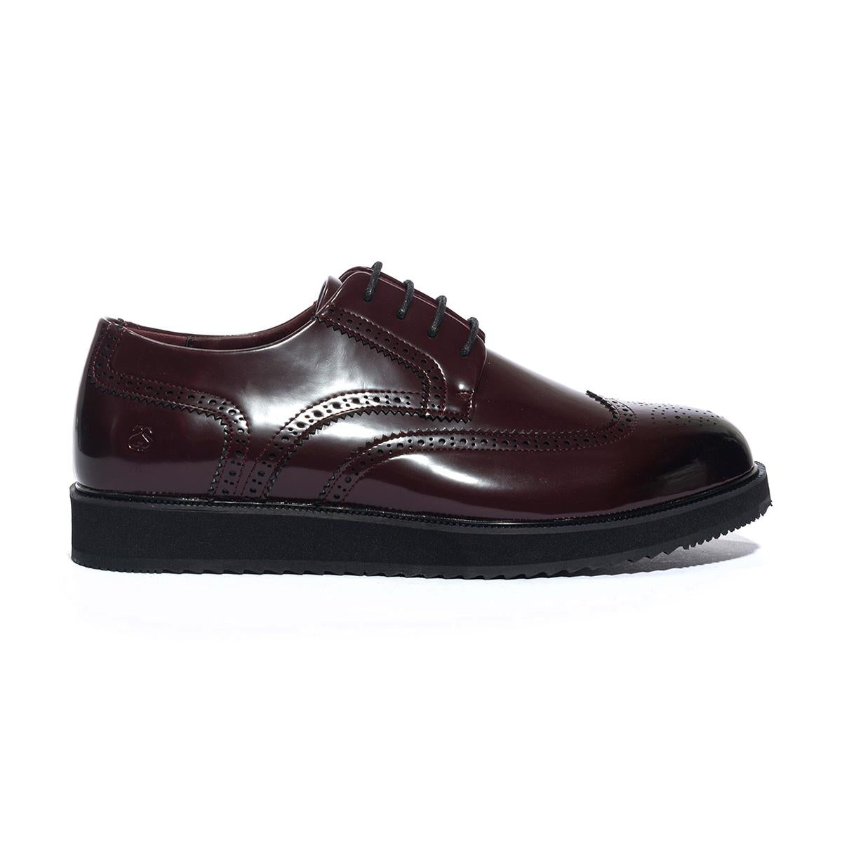 SOLO SOPRANI AL811 BORDEAUX Stringate Uomo 