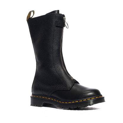 Stivali Dr. Martens 1B99 Front Zip Neri 32053001Black Wanama+Milled Nappa DR MARTENS